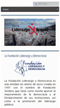 Mobile Screenshot of fundacionlyd.org